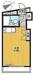 メゾン・ド・キリイ ワンルームの間取図画像