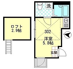 間取図画像 ワンルーム