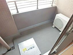 バルコニーが広いのでお洗濯もバッチリ