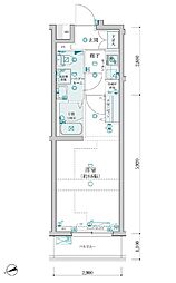 ＧＥＮＯＶＩＡ桜上水ｓｋｙｇａｒｄｅｎ 1階1Kの間取り