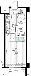 ベルグレードOZ 1Kの間取図画像