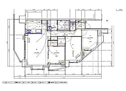 グランカーサ新小岩 3LDKの間取図画像