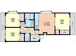 タプラ下荻野 3階