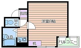 ジョリーフローラ  ｜ 大阪府大阪市北区豊崎２丁目（賃貸マンション1K・6階・18.50㎡） その2