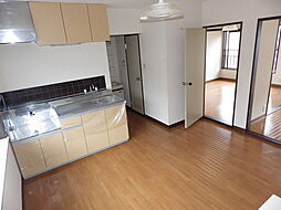 川口コーポ 2階2DKのリビング/ダイニング