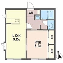 エスポアール・Ｙ 202 ｜ 宮城県仙台市若林区若林３丁目9-5（賃貸アパート1LDK・2階・36.00㎡） その2