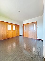 ハイツ川崎 2階3DKのリビング/ダイニング