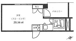 間取図画像 ワンルーム