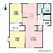 パークハイツ野上　Ｂ棟 B0101 ｜ 大分県大分市三佐１丁目21-27（賃貸アパート2LDK・1階・54.81㎡） その2