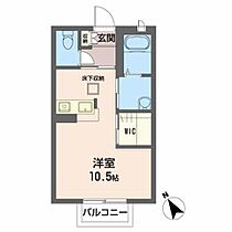 ディアス　吹上 103 ｜ 宮城県岩沼市吹上１丁目4-20（賃貸アパート1R・1階・28.00㎡） その2