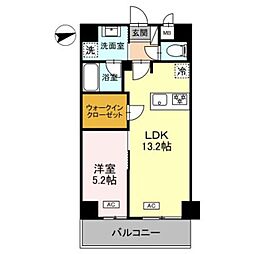 ロイジェントあべの松崎町 2階