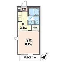 メゾンシャルムＣ 202 ｜ 青森県八戸市河原木1-26（賃貸アパート1K・2階・26.20㎡） その2