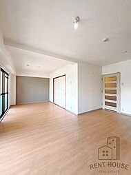 吉与ハイム 2階2LDKのリビング/ダイニング