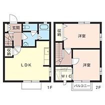 パークハイツ法典Ｗ 00104 ｜ 千葉県船橋市上山町２丁目402（賃貸アパート2LDK・1階・60.00㎡） その2