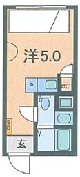 HJPLACE東新宿 ワンルームの間取図画像