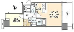 シティハウス西池袋 1LDKの間取図画像