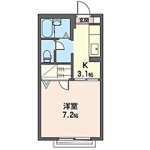 グランシード城南東　I 00102 ｜ 栃木県小山市大字雨ケ谷新田57-5（賃貸アパート1K・1階・24.70㎡） その2