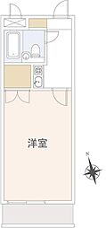 マ・シャンブル川口 1Kの間取図画像