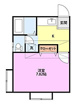 ジュネスIII A104 ｜ 新潟県新潟市西区五十嵐２の町8278-25（賃貸アパート1K・1階・24.76㎡） その2