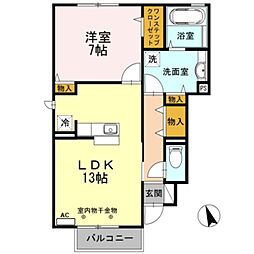 ヴェルドミールI 1階