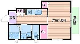 フィカーサ麗風  ｜ 大阪府大阪市鶴見区緑３丁目（賃貸マンション1K・1階・28.80㎡） その2