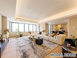 六本木ヒルズレジデンスＣ棟 35階2SLDKのリビング/ダイニング