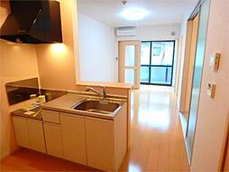 京王相模原線 多摩境駅 徒歩10分の賃貸アパート 1階1LDKのリビング/ダイニング