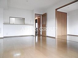 グランドヒルズ二番館 4階2LDKのリビング/ダイニング