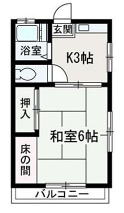 コーポ清水_間取り_0