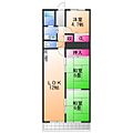 M'sresidence岸和田3階5.9万円