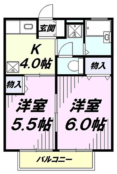 画像2:間取図