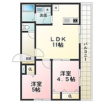 フィアスコート南向陽町  ｜ 大阪府堺市堺区南向陽町１丁（賃貸アパート1LDK・3階・44.59㎡） その2