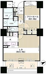 エンブレムコート明石町 4階1SKの間取り