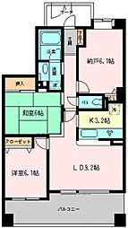 間取図画像 2SLDK