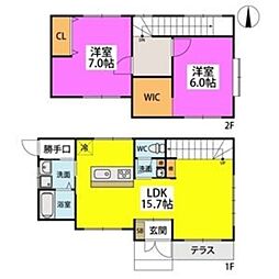 次郎丸2丁目貸家