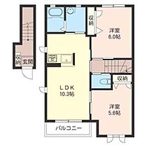 ハウスＡＶＥ 00201 ｜ 神奈川県横浜市旭区中沢３丁目43-5（賃貸アパート2LDK・2階・52.48㎡） その2