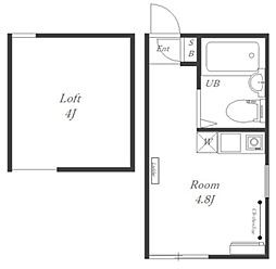 間取図画像 ワンルーム