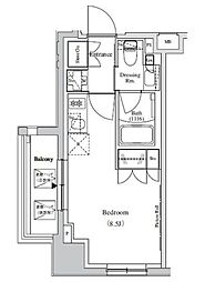 間取図画像 ワンルーム