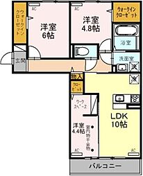 グランドソレーユ 3LDKの間取図画像