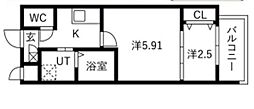 北条町シーエム・ヌフ 2階/-