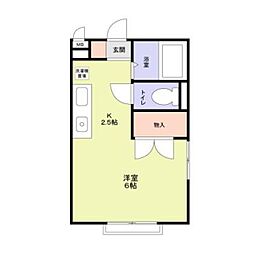 間取図画像 ワンルーム