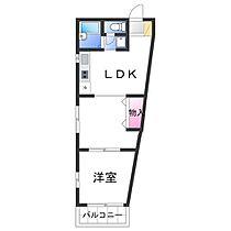 ハイツメグミ  ｜ 大阪府阪南市尾崎町１丁目（賃貸マンション1LDK・2階・37.12㎡） その2