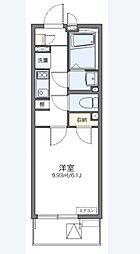 レオネクストルナ大宮 1Kの間取図画像