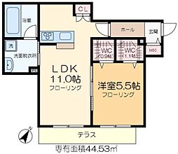 仮称）堀切2丁目メゾン 1階1LDKの間取り