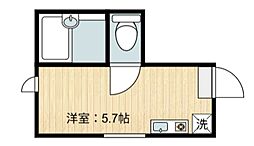 シャンテ大塚 ワンルームの間取図画像