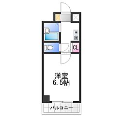 ジュネスノーブル 1Kの間取図画像