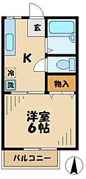 サニーサイド南大沢A棟 2階/201