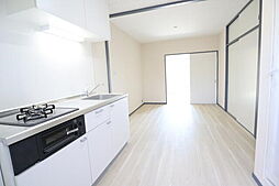 ハックベリーハイツII 3階1LDKのリビング/ダイニング