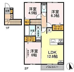 間取図画像 3LDK