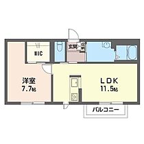 コートビレッジ七番館 00102 ｜ 千葉県船橋市中野木２丁目15-25（賃貸アパート1LDK・1階・45.43㎡） その2